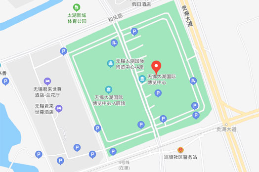 无锡家博会展馆太湖国际博览中心地图